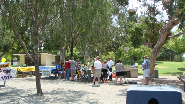 Picnic area at Michigan Park