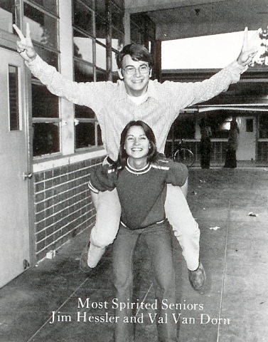 Most Spirited Seniors
Jim Hessler and Val Van Dorn